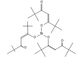 2,2,6,6-Tetramethyl-3,5-heptanedionate(III)bismuthine - CAS:142617-53-6 - Bi(TMHD)3